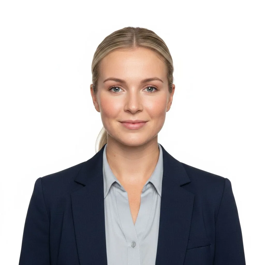 After AI: document photo with white background and even light
